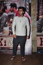 Arjun Kapoor at Ki and Ka screening on 30th March 2016